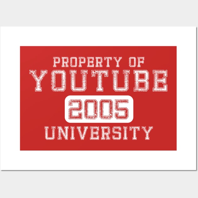 Property of YouTube University Wall Art by JP